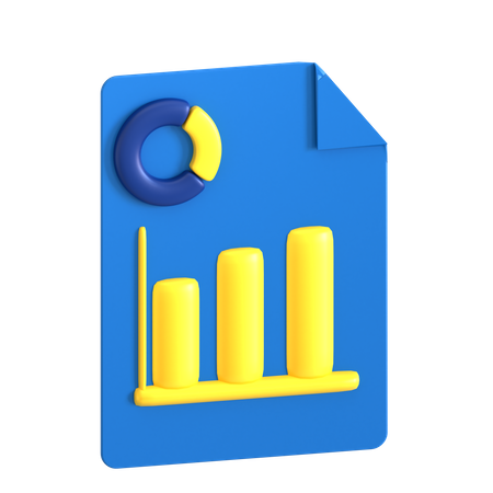 Business Report  3D Icon