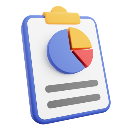 Business Report  3D Icon