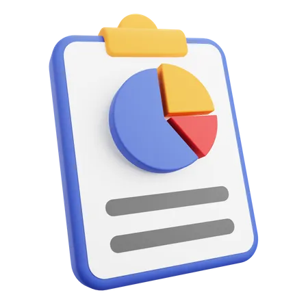 Business Report  3D Icon