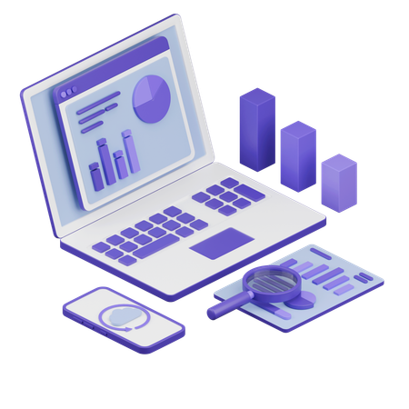 Business Report  3D Icon