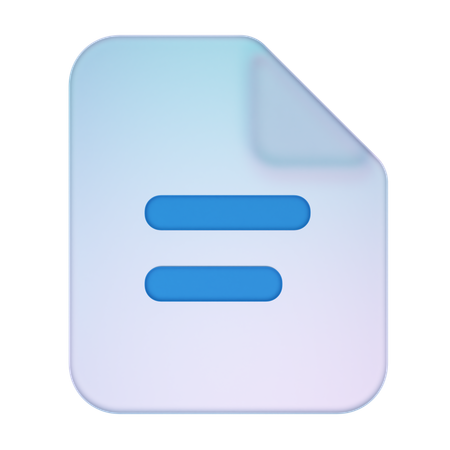 Business Report  3D Icon