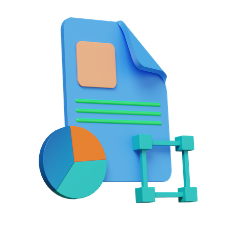 Business Report  3D Icon