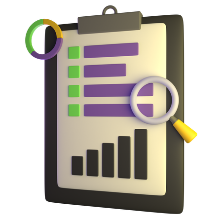 Business Report  3D Icon