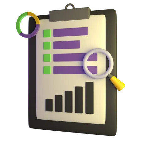 Business Report  3D Icon