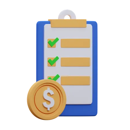 Business Report  3D Icon