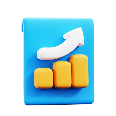 Business report  3D Icon