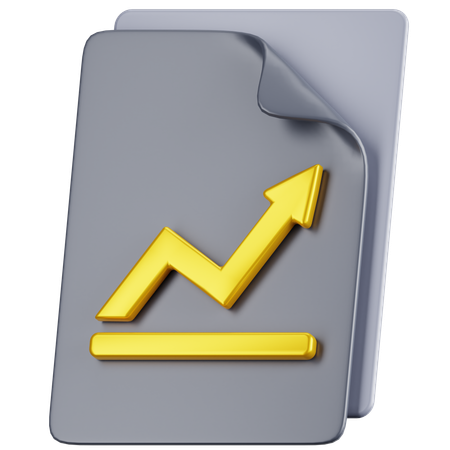 Business Report  3D Icon