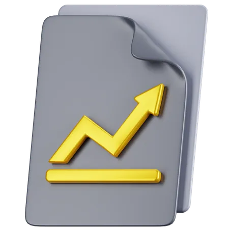 Business Report  3D Icon