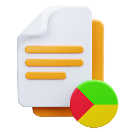 Business Report  3D Icon