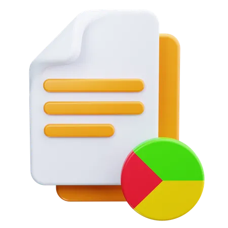 Business Report  3D Icon