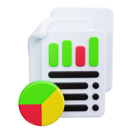 Business Report  3D Icon