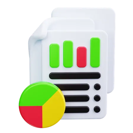 Business Report  3D Icon