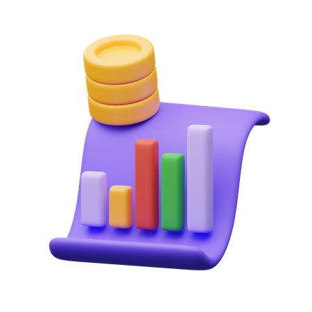 Business report  3D Icon