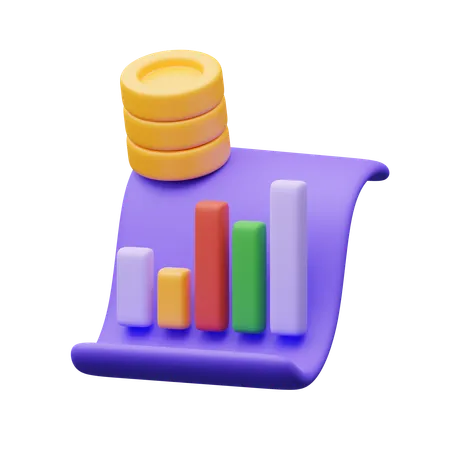 Business report  3D Icon