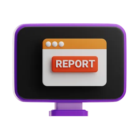 Business Report  3D Icon