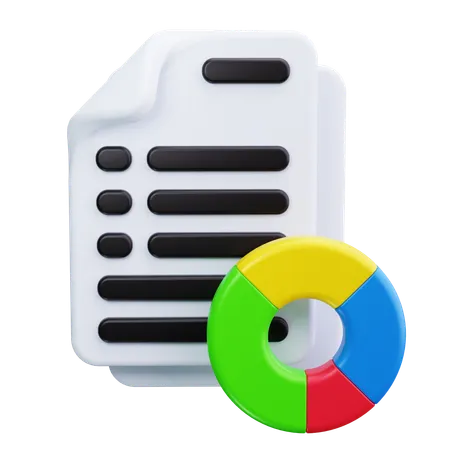 Business Report  3D Icon