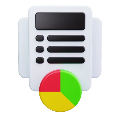 Business Report  3D Icon