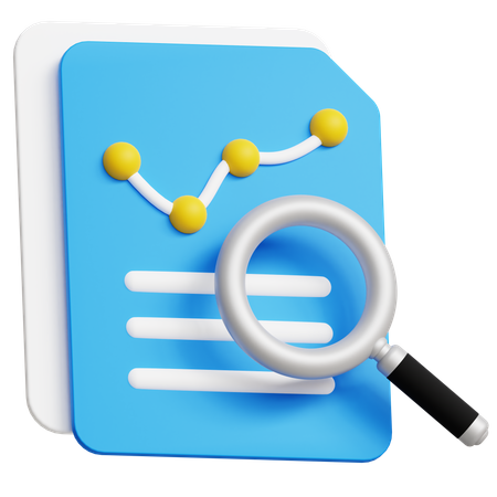 Business Report  3D Icon