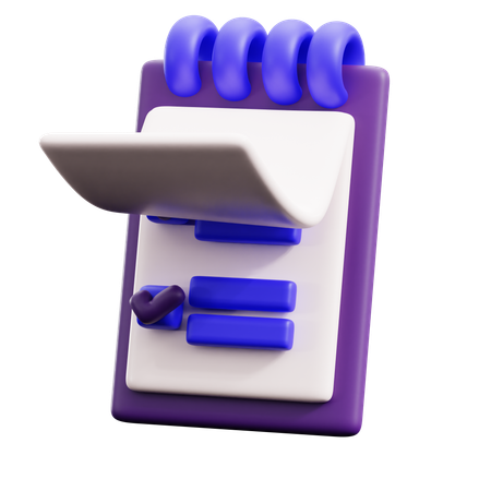 Business Report  3D Icon