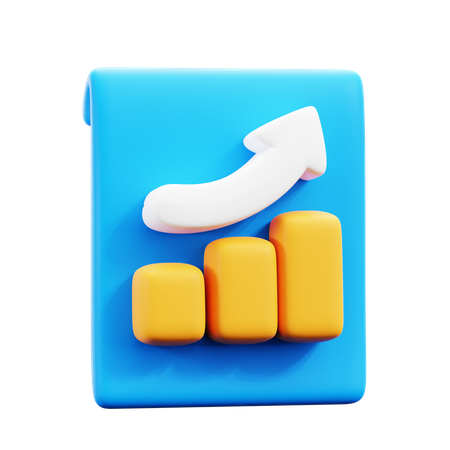 Business report  3D Icon