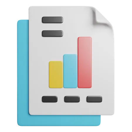 Business Report  3D Icon