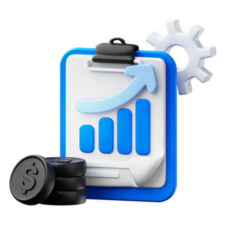 Business Report  3D Icon