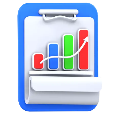 Business Report  3D Icon