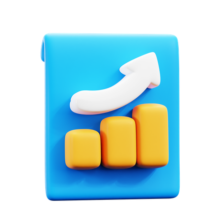 Business report  3D Icon