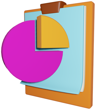 Business Report  3D Icon