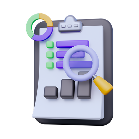 Business Report  3D Icon