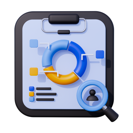 Business Report  3D Icon