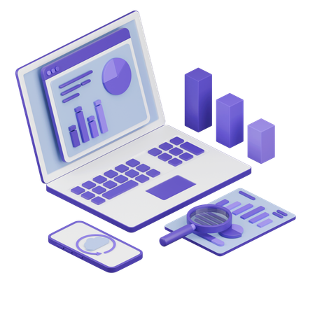 Business Report  3D Icon