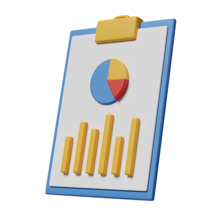 Business Report  3D Icon