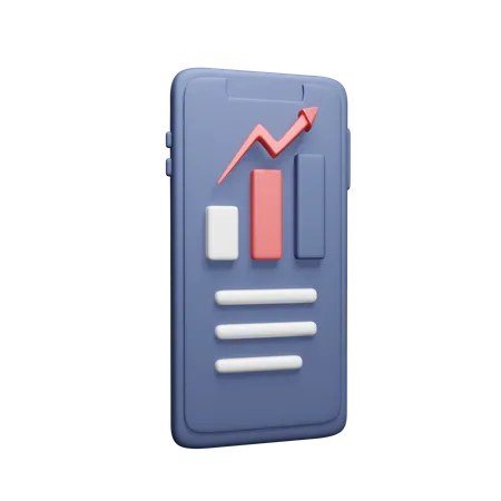 Business Report On Smartphone Download This Item Now 3D Icon