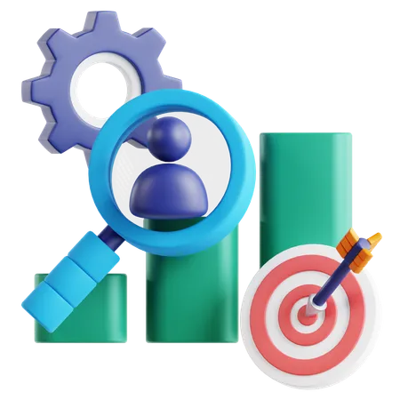 Business Research  3D Icon