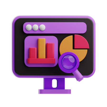 Business Research  3D Icon