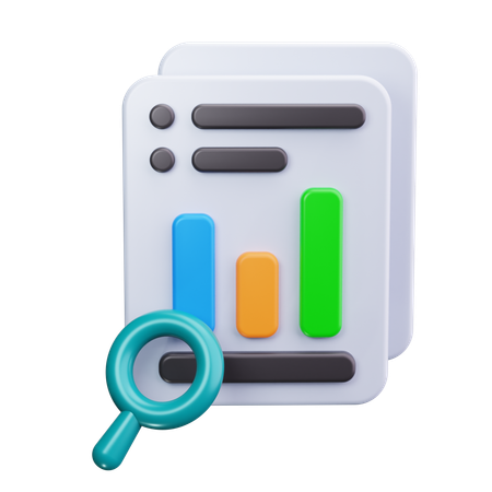 Business Research  3D Icon