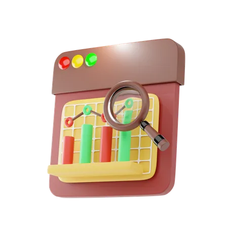 Business Research  3D Icon