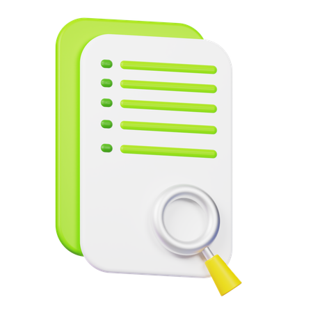 Business Research  3D Icon