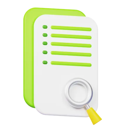 Business Research  3D Icon
