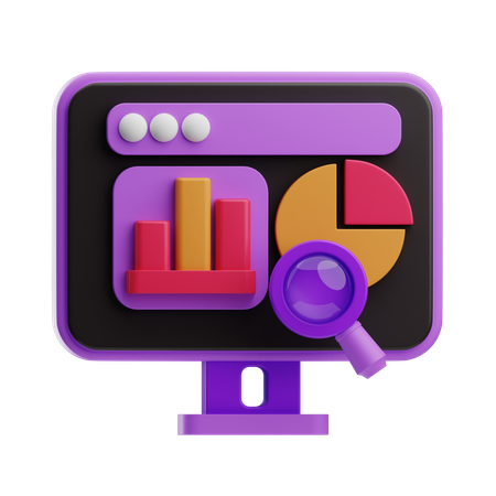 Business Research  3D Icon