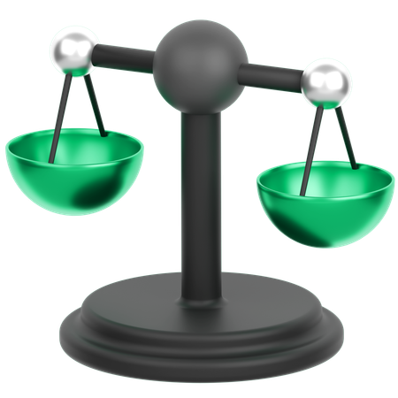 Business Scale  3D Icon