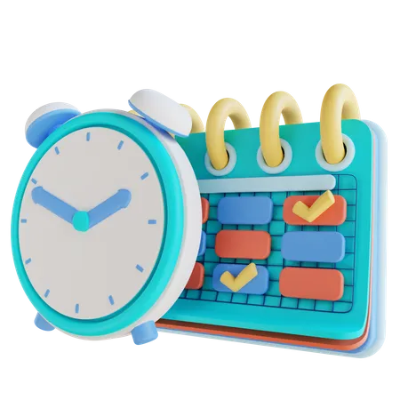 Business Schedule  3D Icon