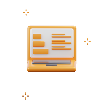 Business Schedule  3D Icon