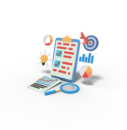 Business Schedule  3D Icon