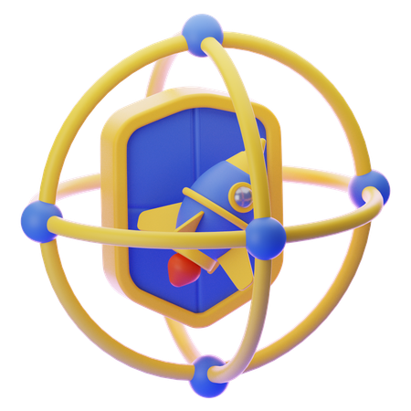 BUSINESS SECURE  3D Icon