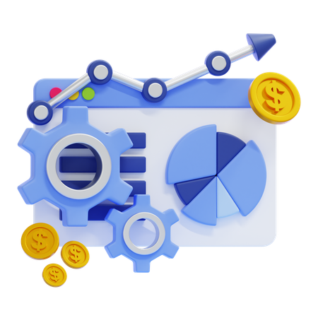 Business Solution  3D Icon