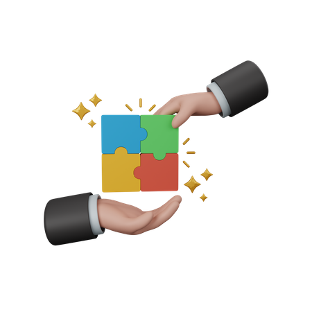 Business Solution  3D Icon