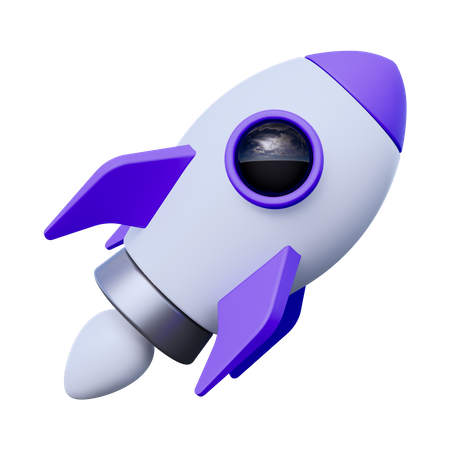 Business Star Up  3D Icon