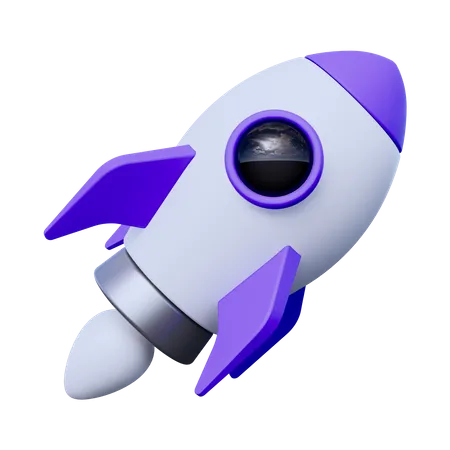 Business Star Up  3D Icon